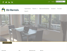 Tablet Screenshot of eu-rentals.com